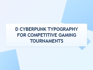 Digital Neon: the Competitive Gaming Font